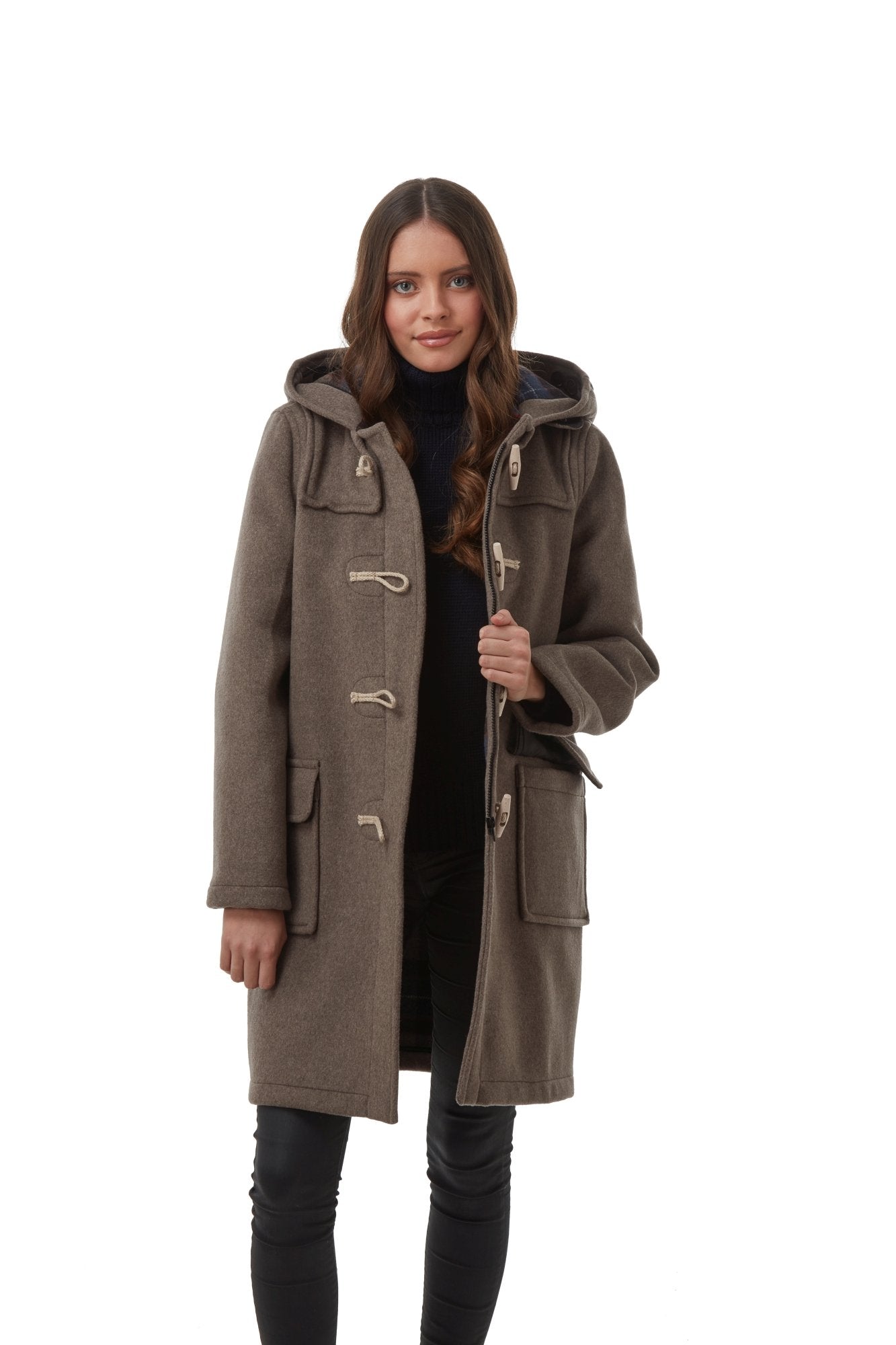 Women s Classic Fit Duffle Coat with Wooden Toggles Original