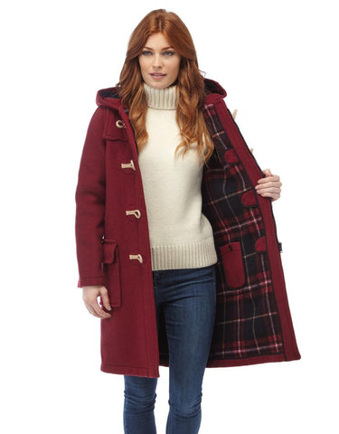 Ladies red hotsell duffle coat