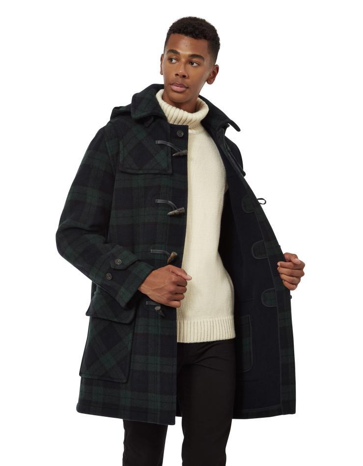 Blackwatch discount plaid coat