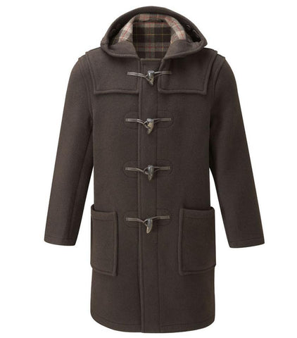Men s Classic Fit Duffle Coat Mushroom Original Montgomery Original Montgomery USA